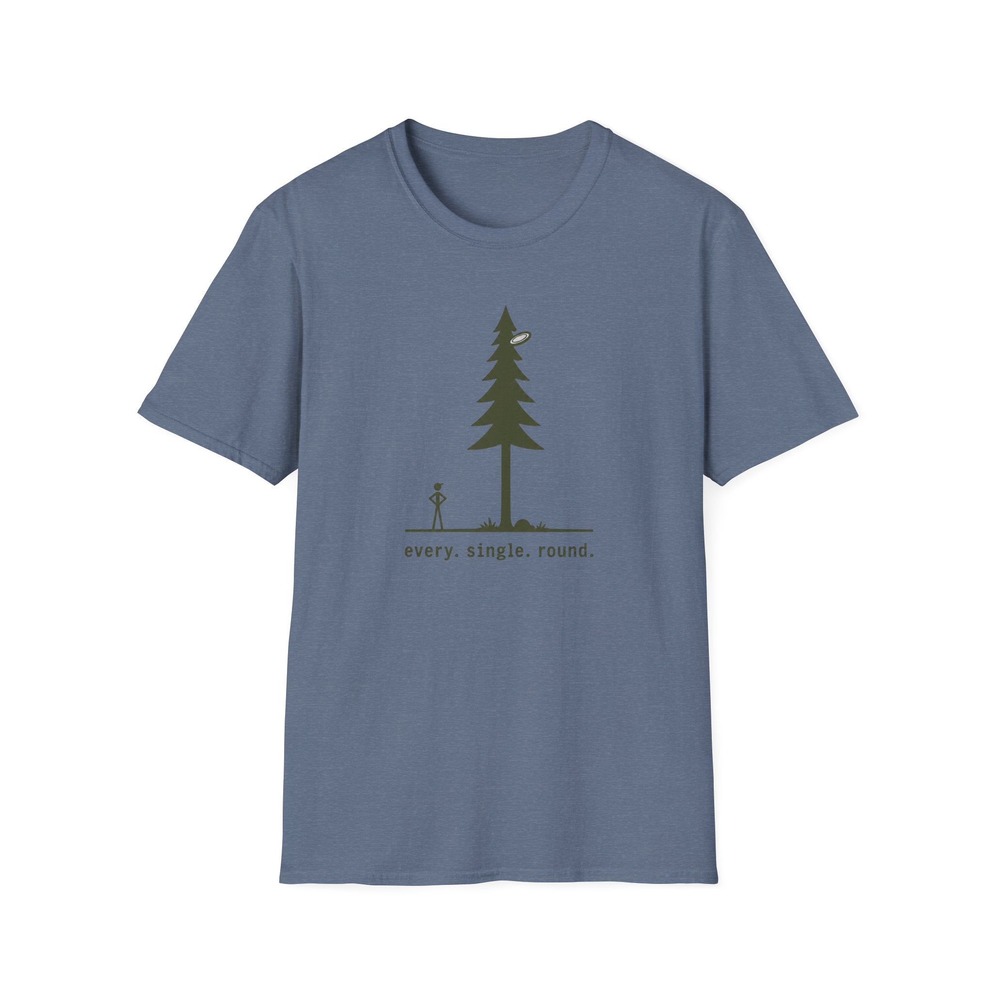 Every. Single. Round Vintage Disc Golf T-Shirt
