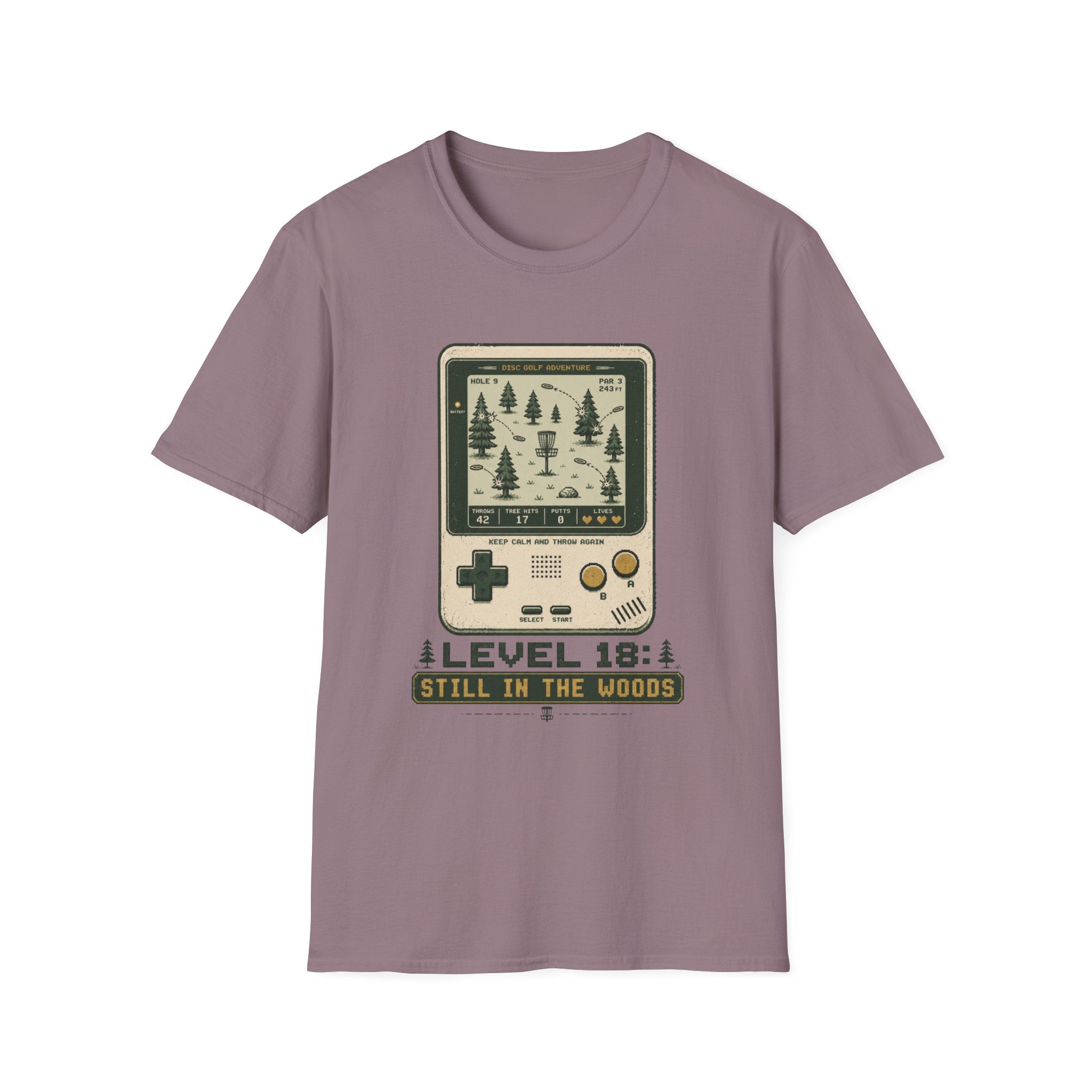 Level 18 Gamer Vintage Disc Golf T-Shirt
