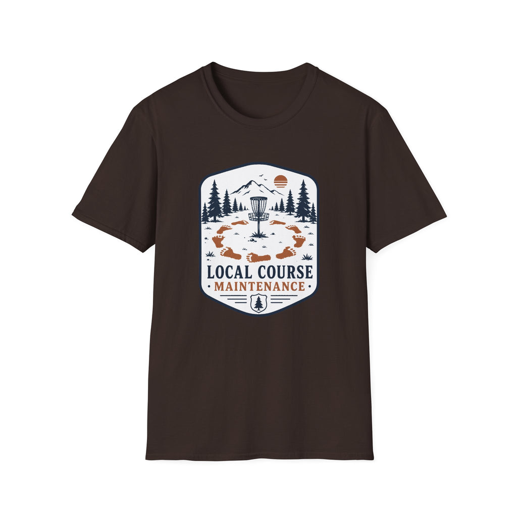 Local Course Maintenance Vintage Disc Golf T-Shirt