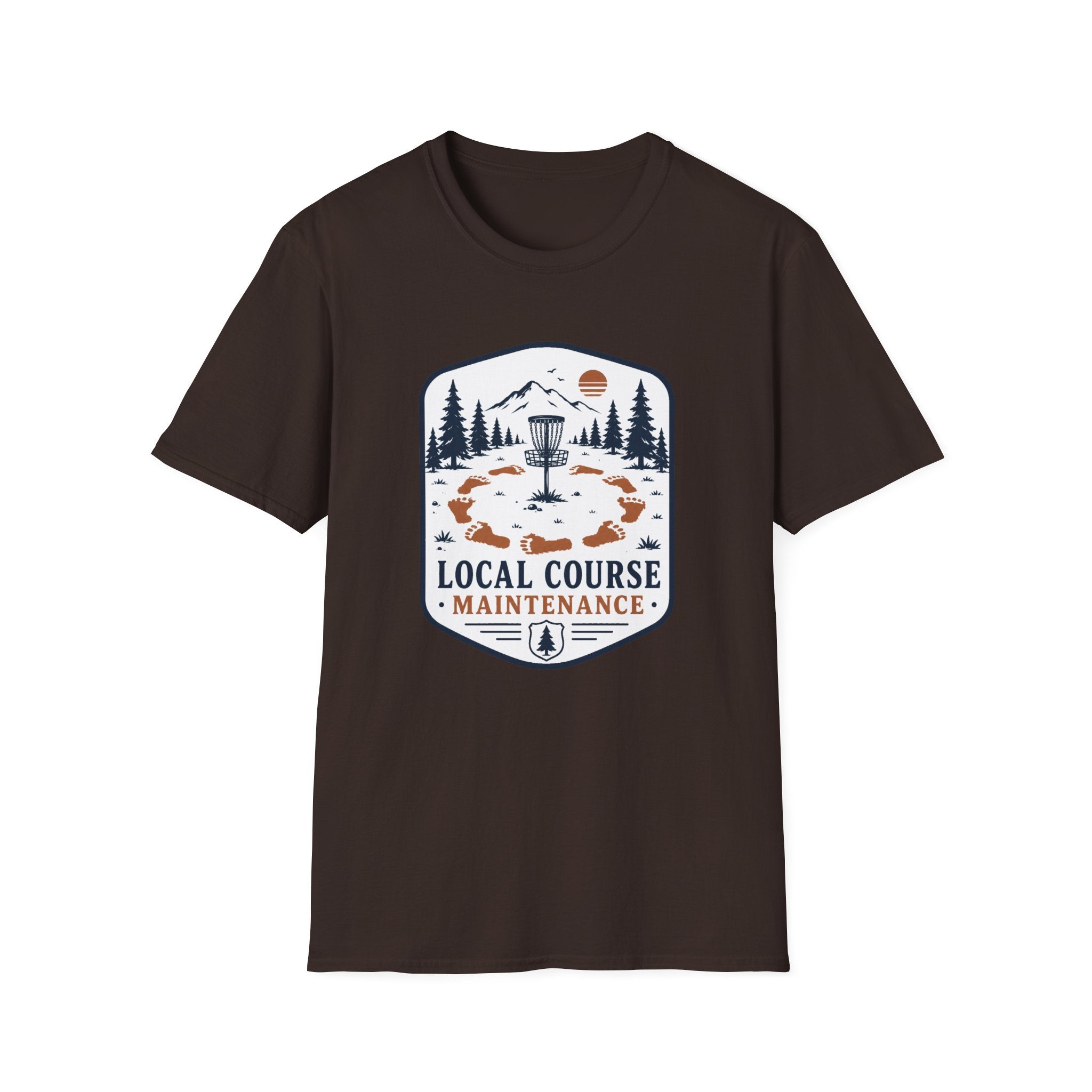 Local Course Maintenance Vintage Disc Golf T-Shirt