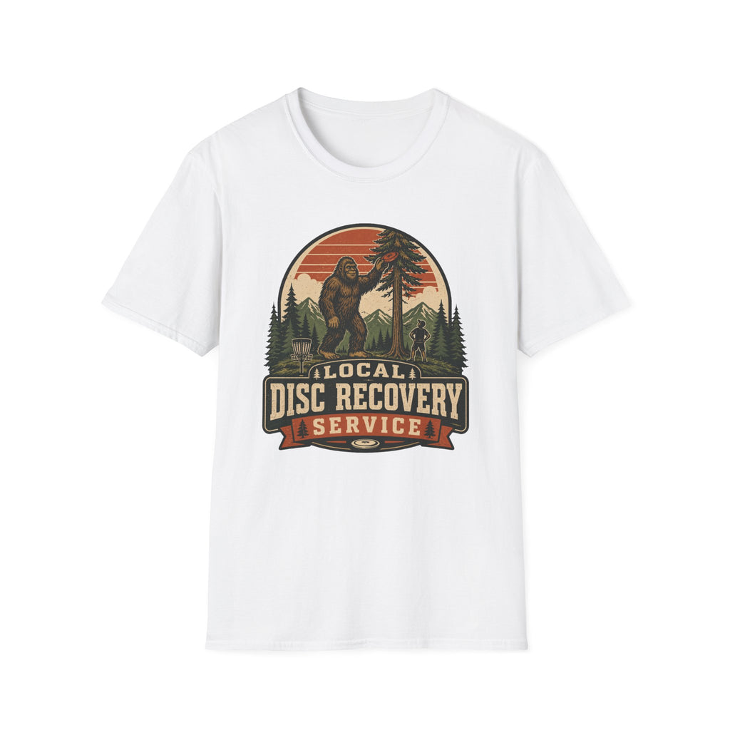 Local Disc Recovery Service Vintage Disc Golf T-Shirt