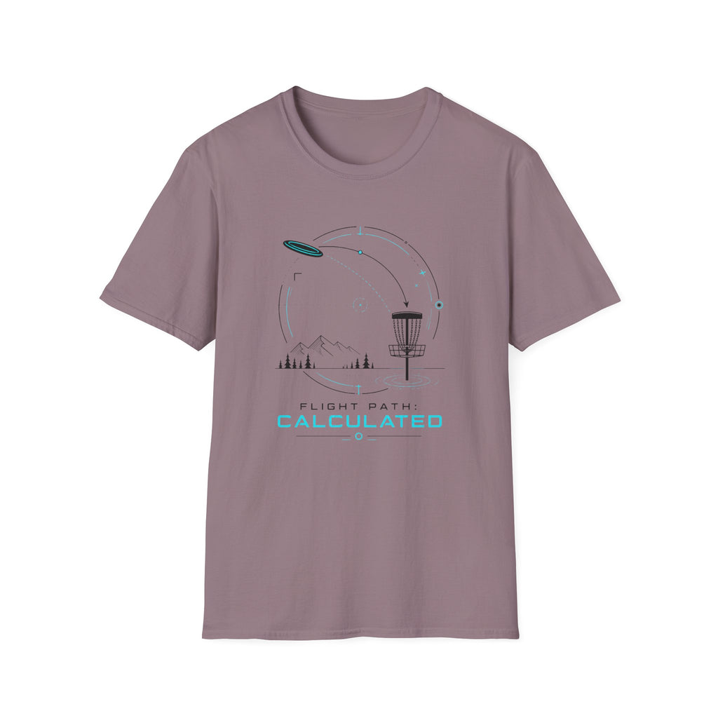 Flight Path Calculated Vintage Disc Golf T-Shirt