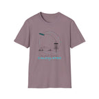 Flight Path Calculated Vintage Disc Golf T-Shirt