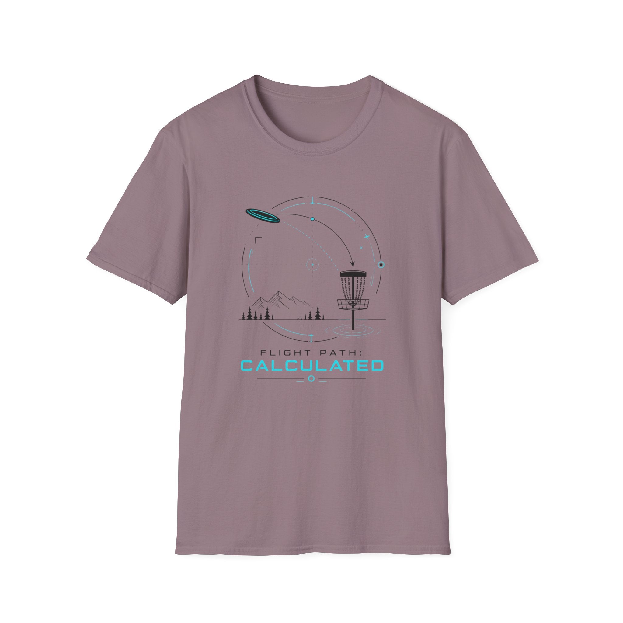 Flight Path Calculated Vintage Disc Golf T-Shirt