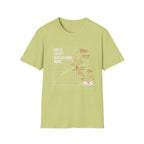 Kinetic Energy Displacement Model Vintage Disc Golf T-Shirt