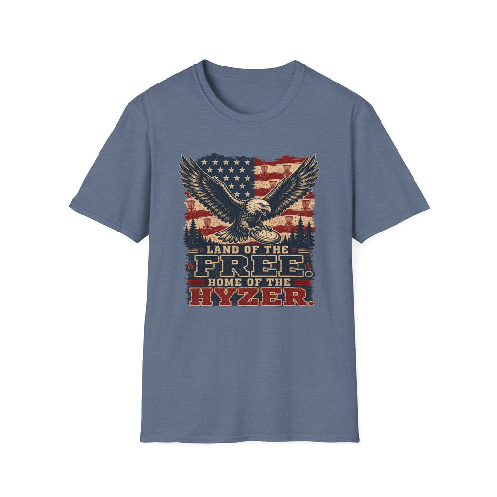 Land of the Free Vintage Disc Golf T-Shirt