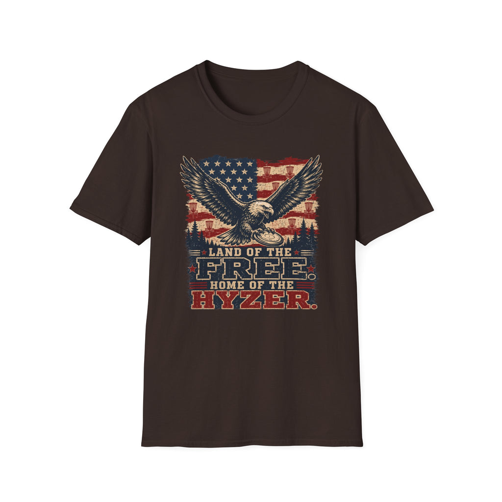 Land of the Free Vintage Disc Golf T-Shirt