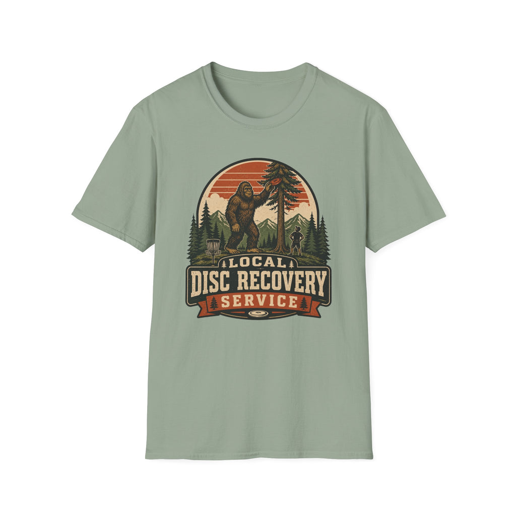 Local Disc Recovery Service Vintage Disc Golf T-Shirt