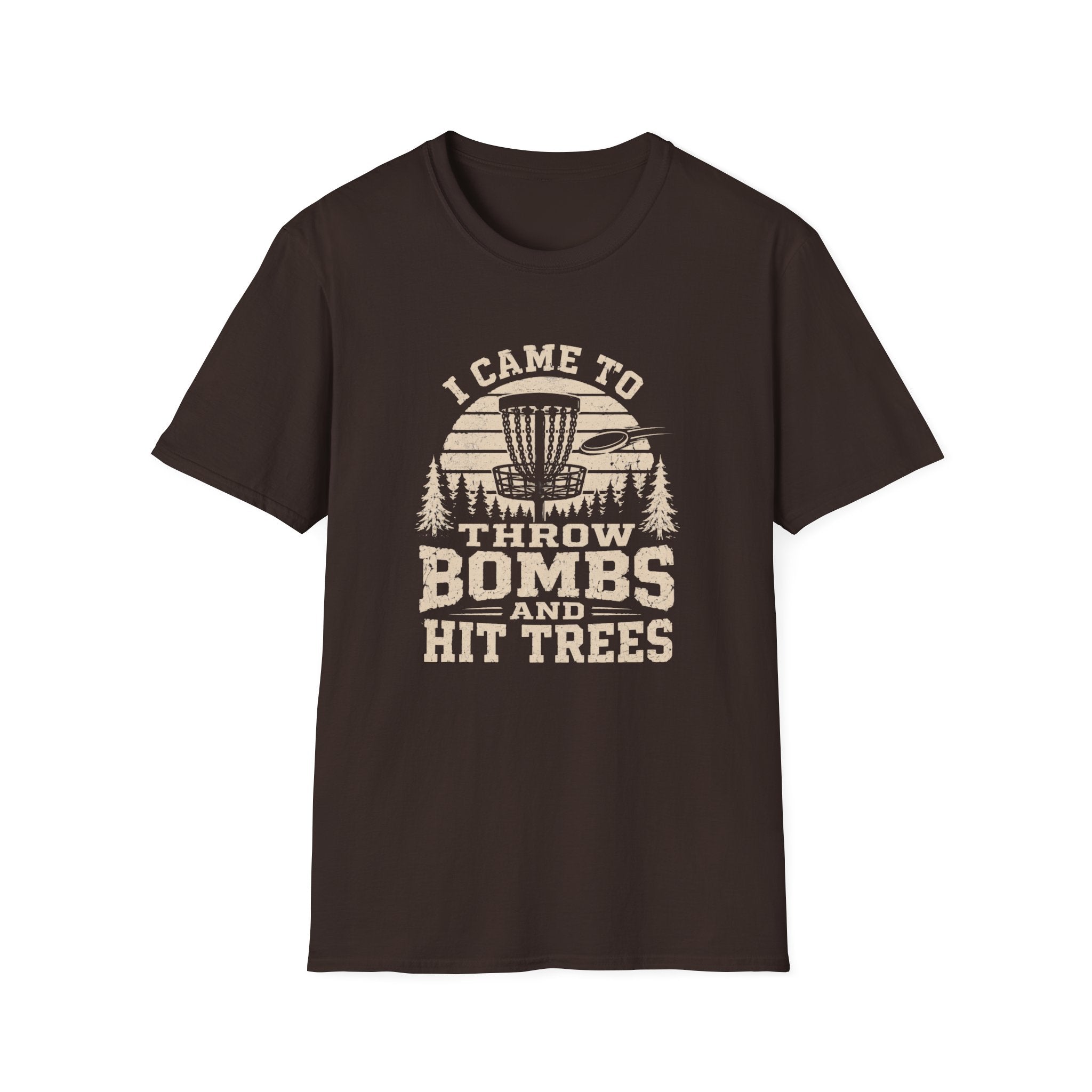 Throw Bombs Vintage Disc Golf T-Shirt
