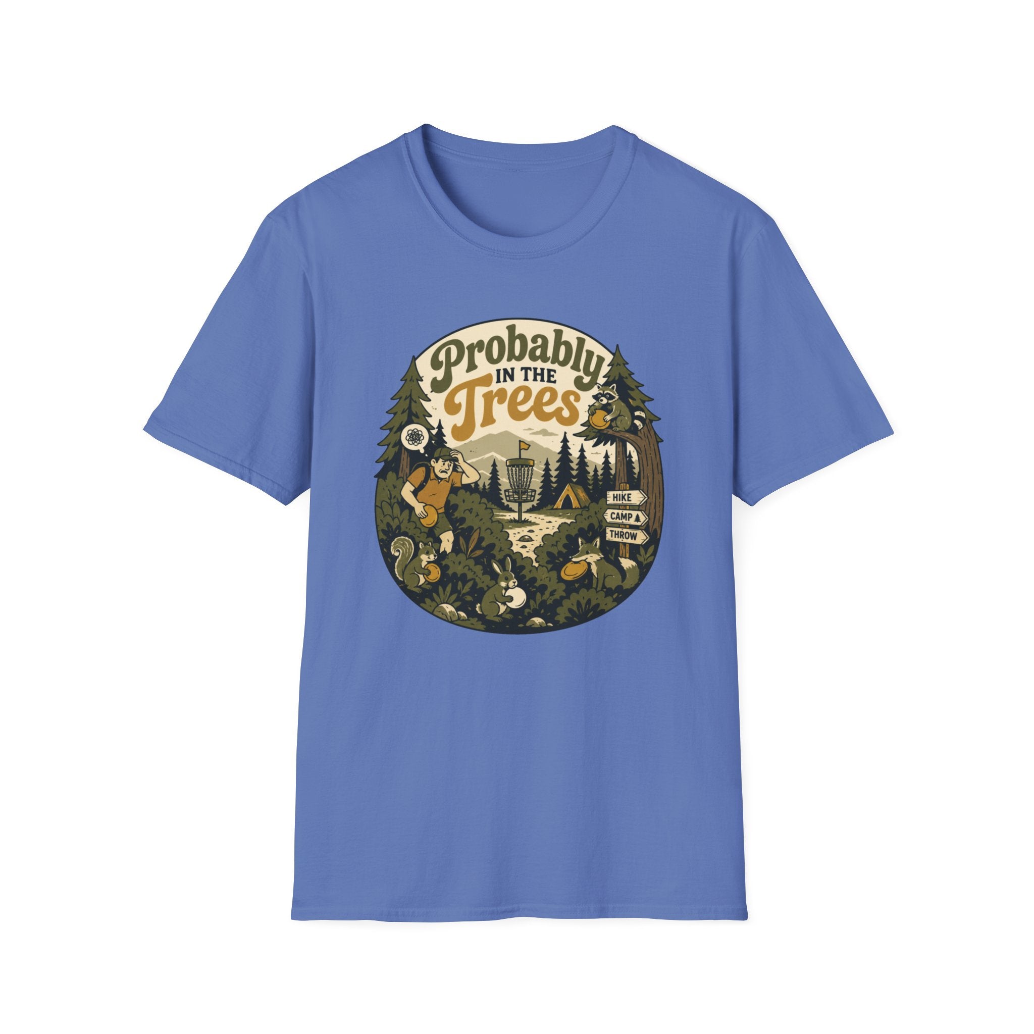 Probably in the Trees Vintage Disc Golf T-Shirt