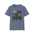 Tree Hits Don't Apply To Me Vintage Disc Golf T-Shirt