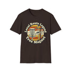Local Route Tree Magnet Vintage Disc Golf T-Shirt