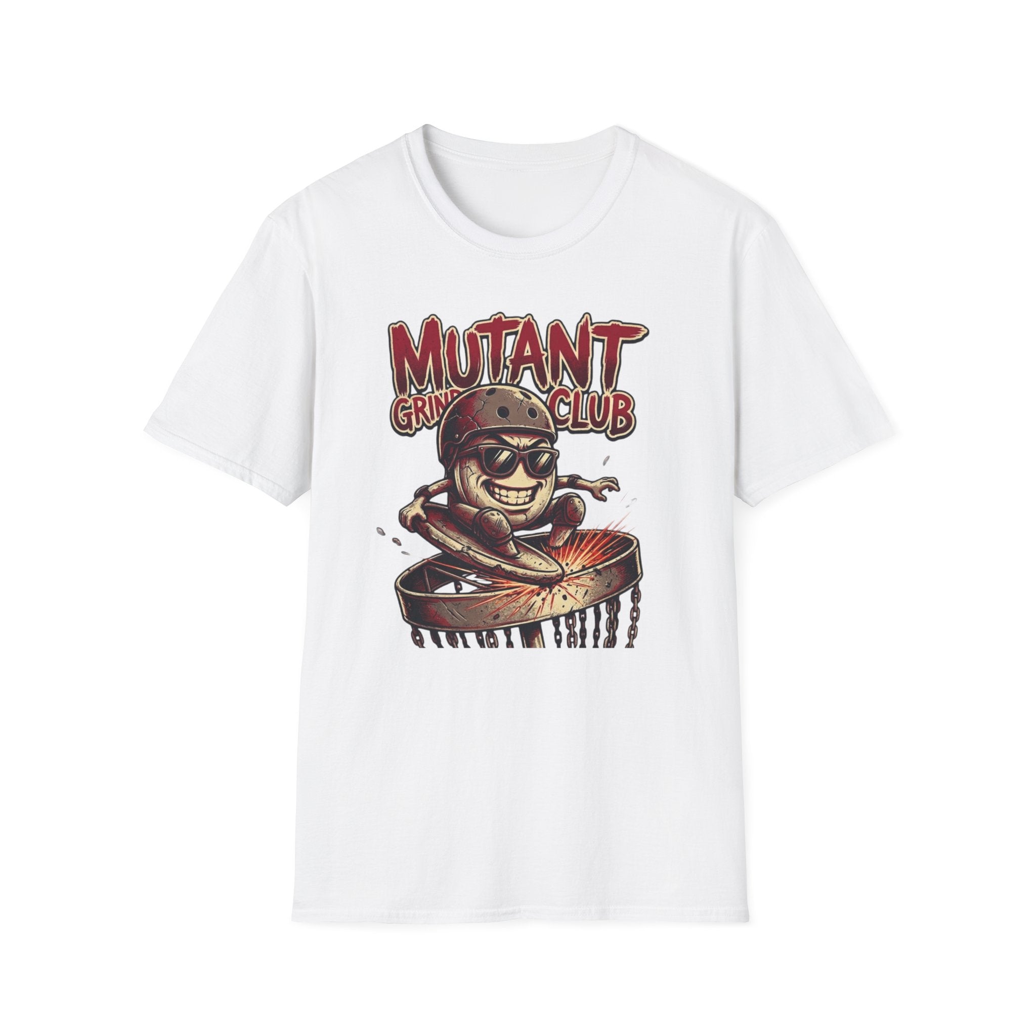 Mutant Grind Club Vintage Disc Golf T-Shirt