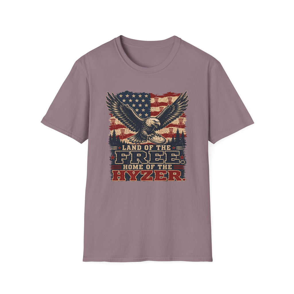 Land of the Free Vintage Disc Golf T-Shirt