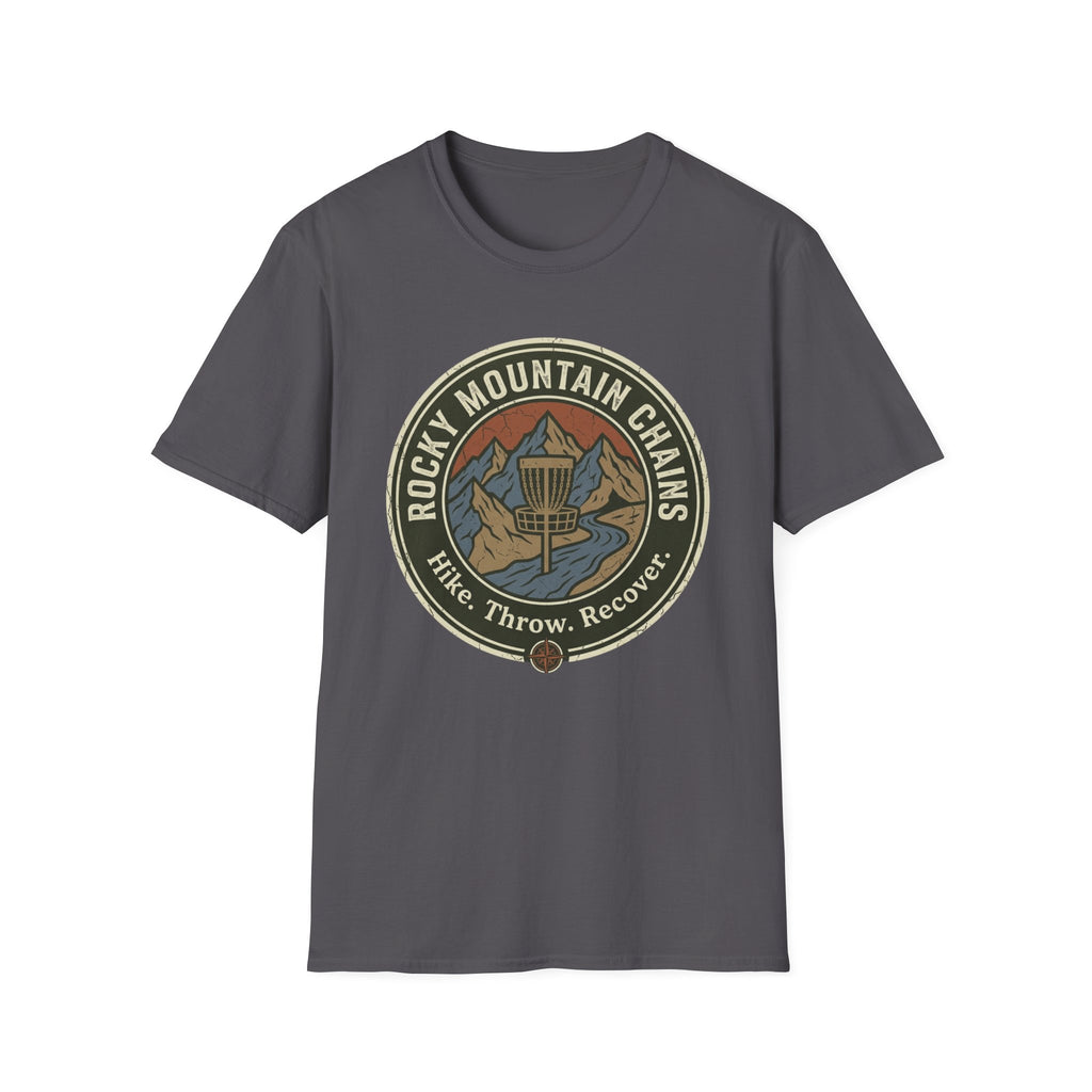 Rocky Mountain Chains Vintage Disc Golf T-Shirt