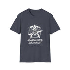 Abandon Hope - Ace or Bust Vintage Disc Golf T-Shirt