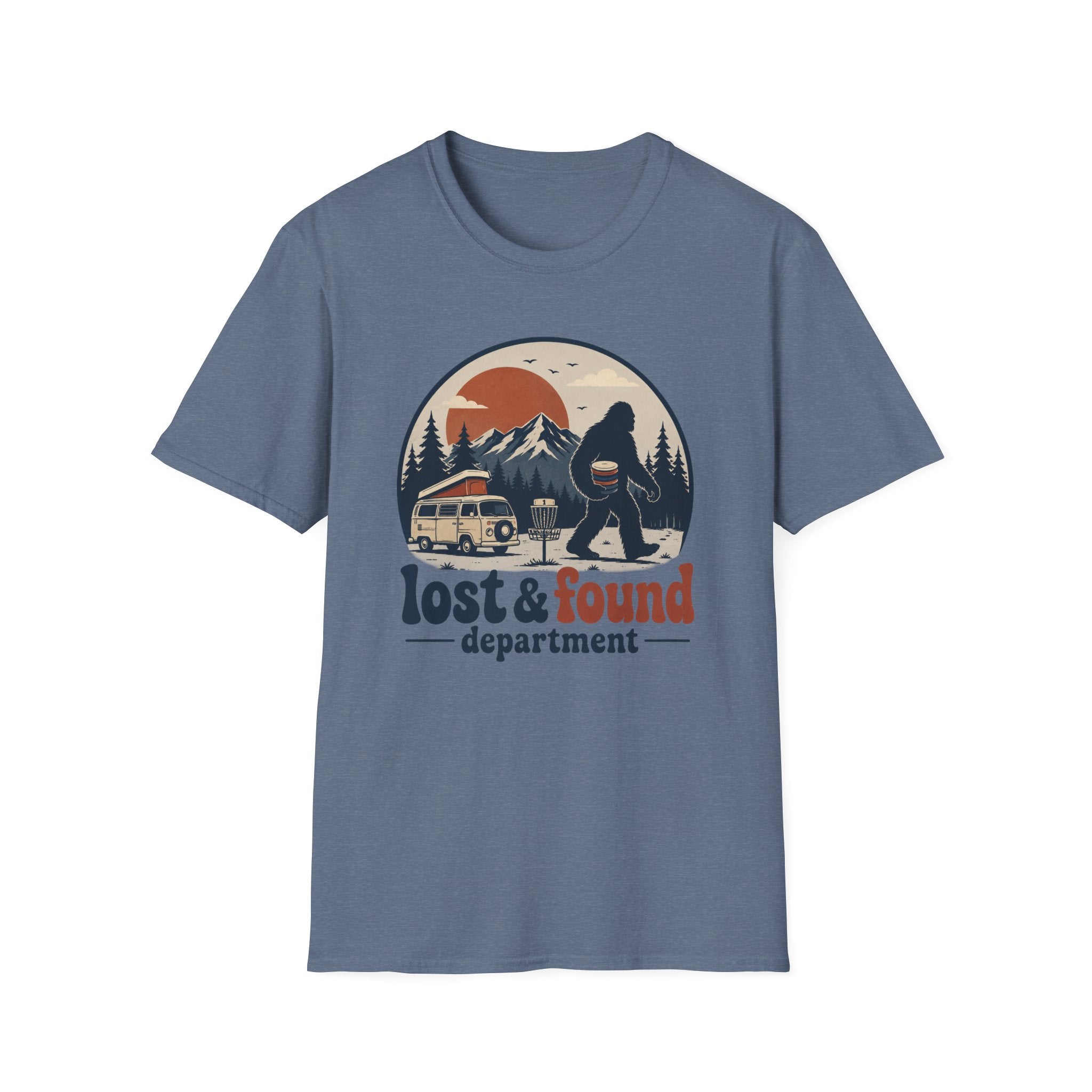 Lost and Found Department Vintage Disc Golf T-Shirt