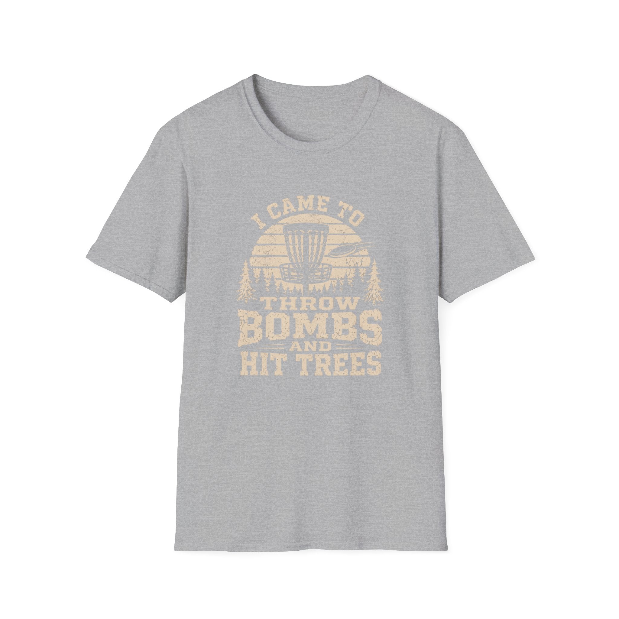 Throw Bombs Vintage Disc Golf T-Shirt