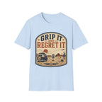 Grip It and Regret It Vintage Disc Golf T-Shirt