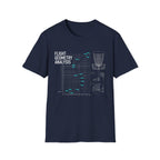 Flight Geometry Analysis Vintage Disc Golf T-Shirt