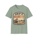 Grip It and Regret It Vintage Disc Golf T-Shirt