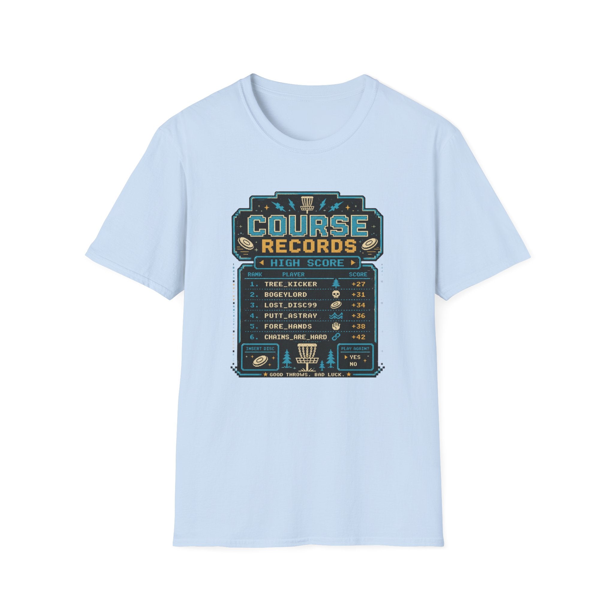 Course Records Vintage Disc Golf T-Shirt