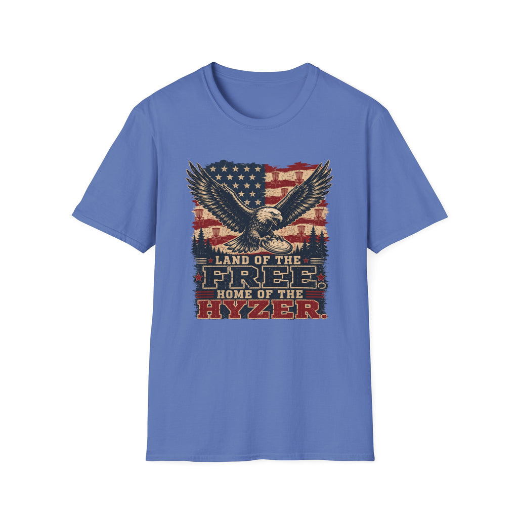 Land of the Free Vintage Disc Golf T-Shirt