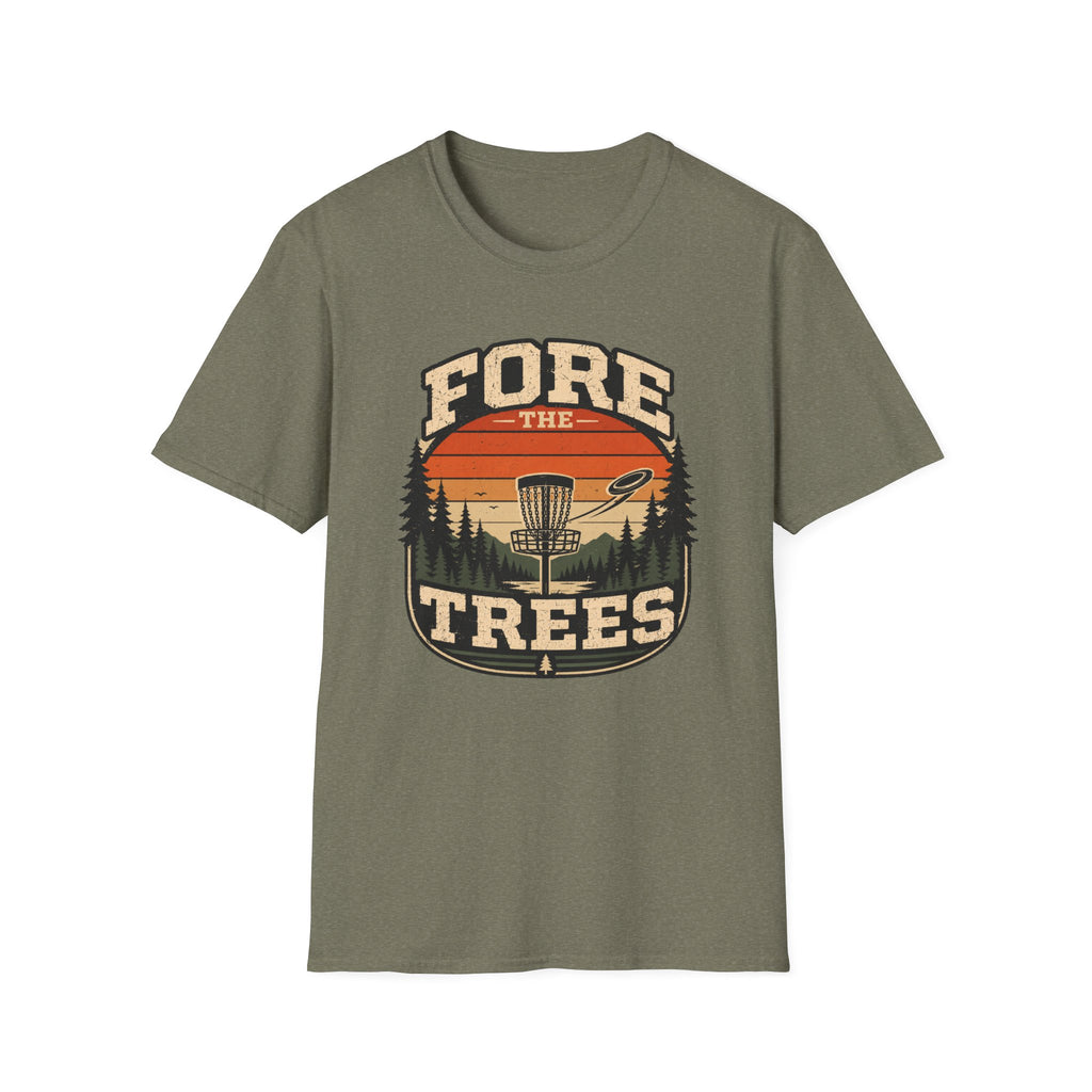 Fore the Trees Vintage Disc Golf T-Shirt