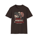 Red White and Birdies Vintage Disc Golf T-Shirt
