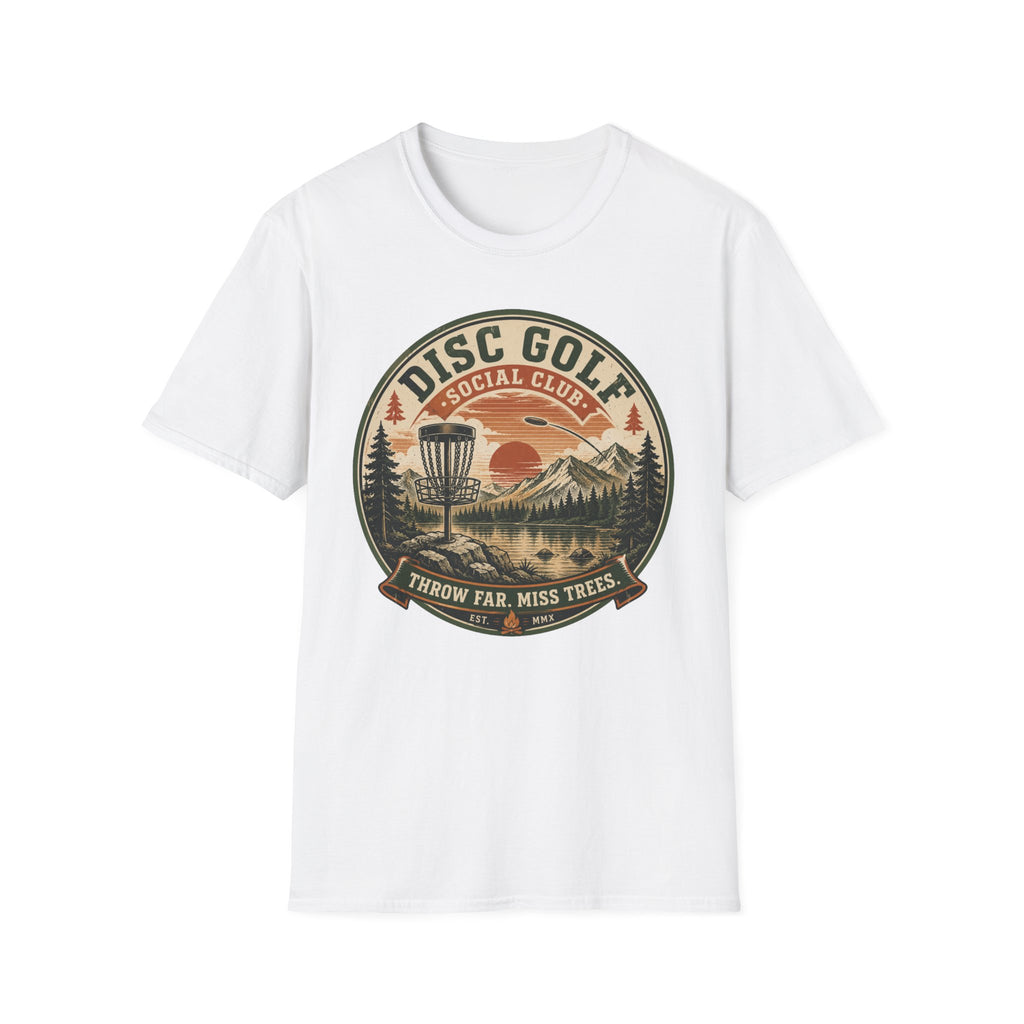 Disc Golf Social Club Vintage Disc Golf T-Shirt