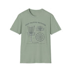 Chain Trapping Mechanism Patent Vintage Disc Golf T-Shirt