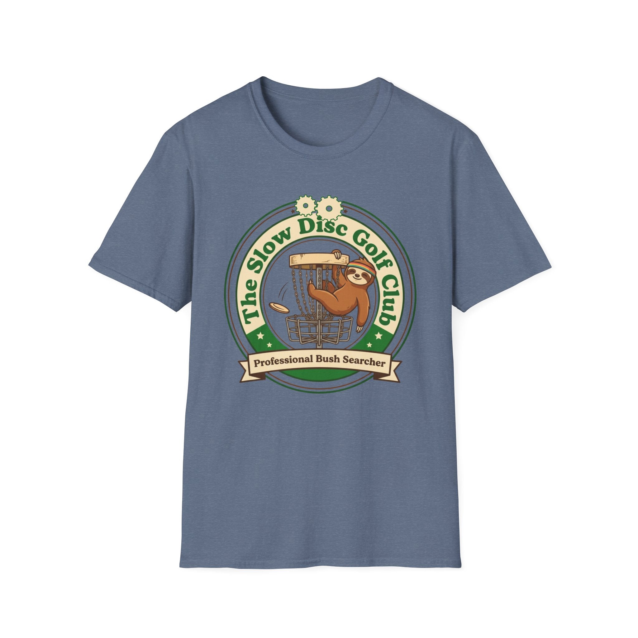 Slow Disc Golf Club Vintage Disc Golf T-Shirt