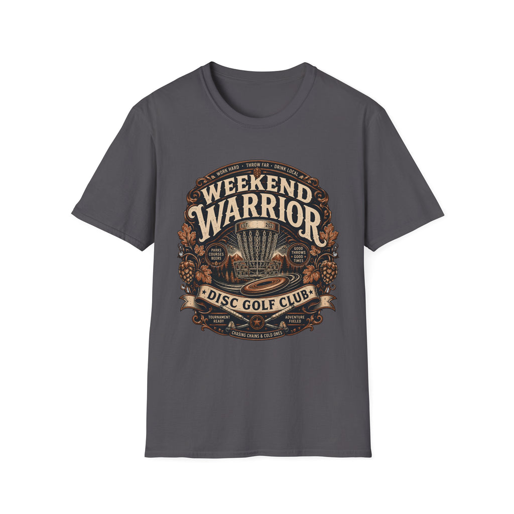 Weekend Warrior Vintage Disc Golf T-Shirt