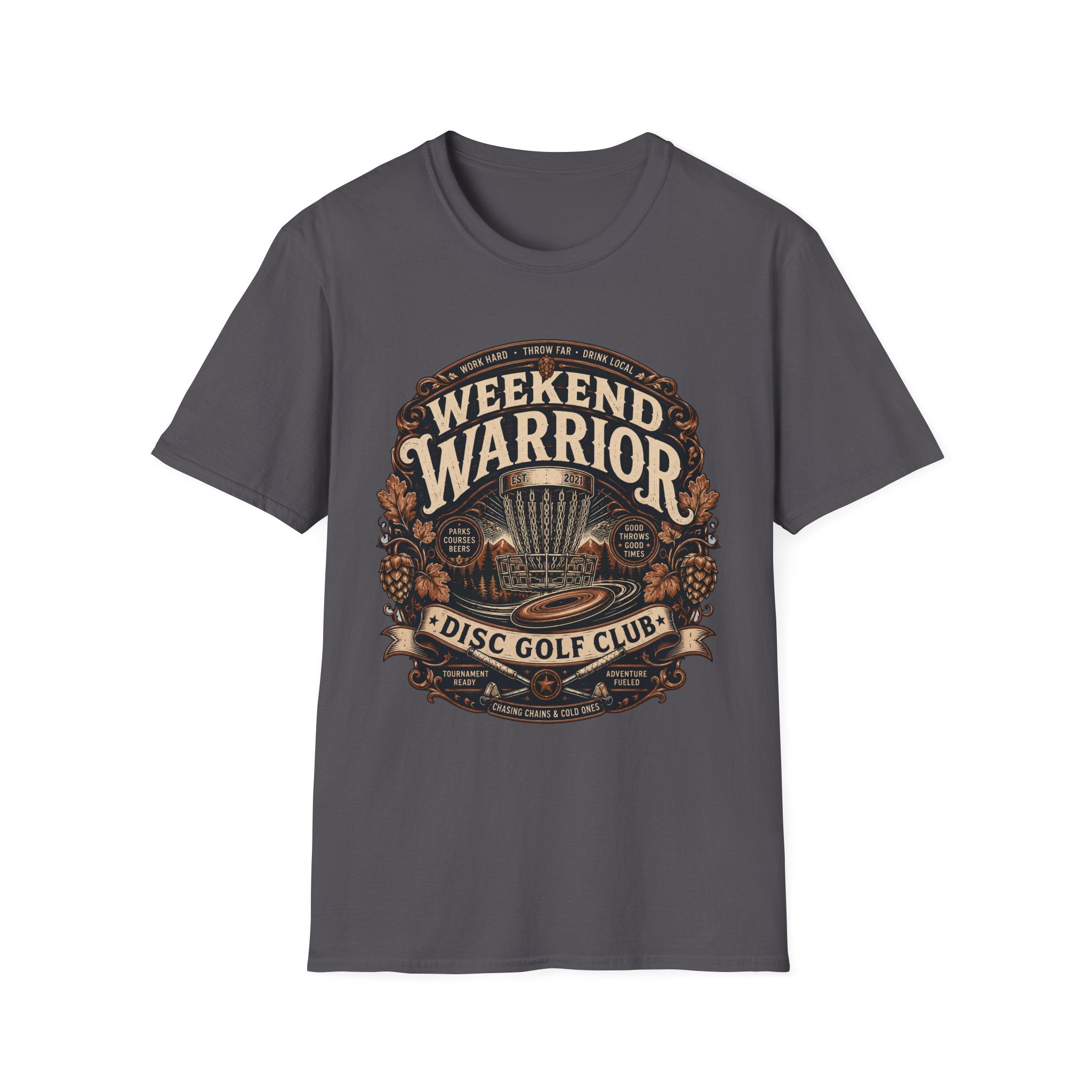 Weekend Warrior Vintage Disc Golf T-Shirt