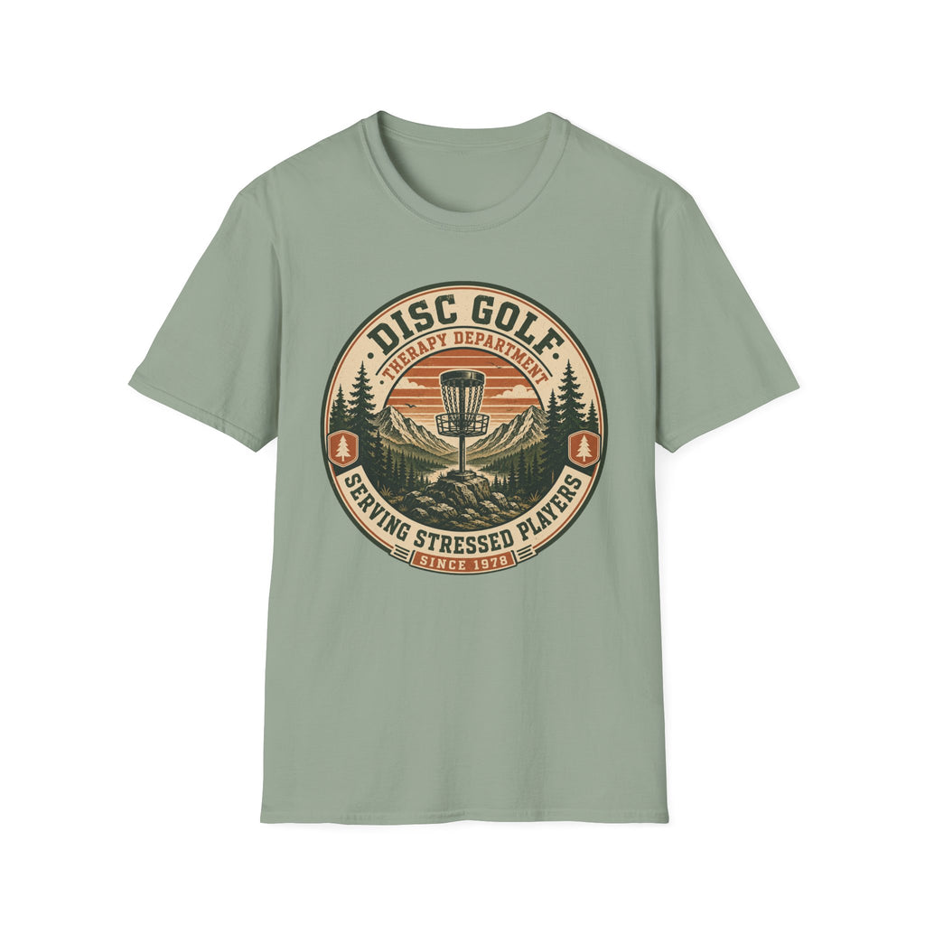 Disc Golf Therapy Department Vintage Disc Golf T-Shirt