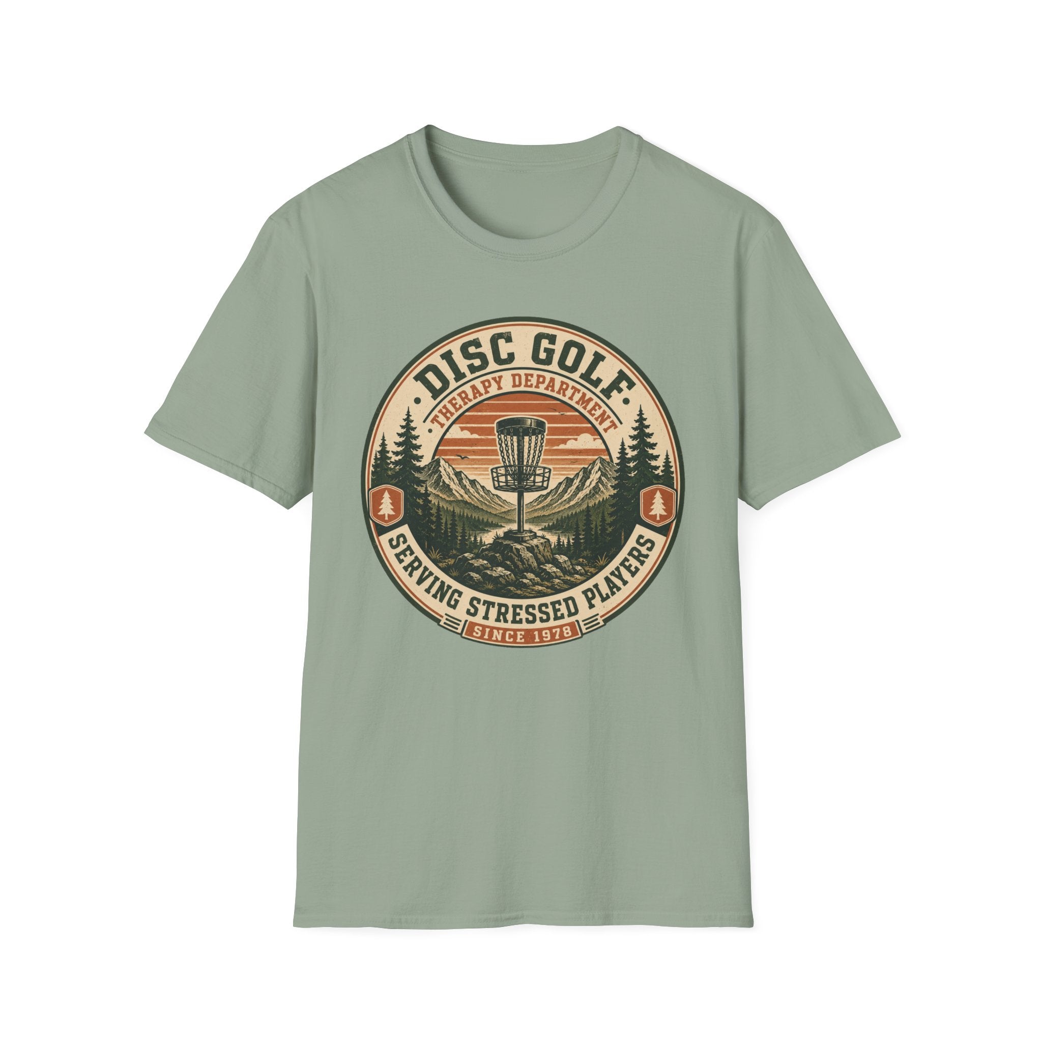 Disc Golf Therapy Department Vintage Disc Golf T-Shirt