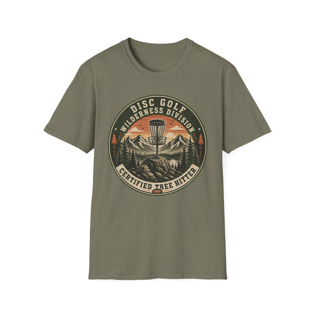 Disc Golf Wilderness Division Vintage Disc Golf T-Shirt