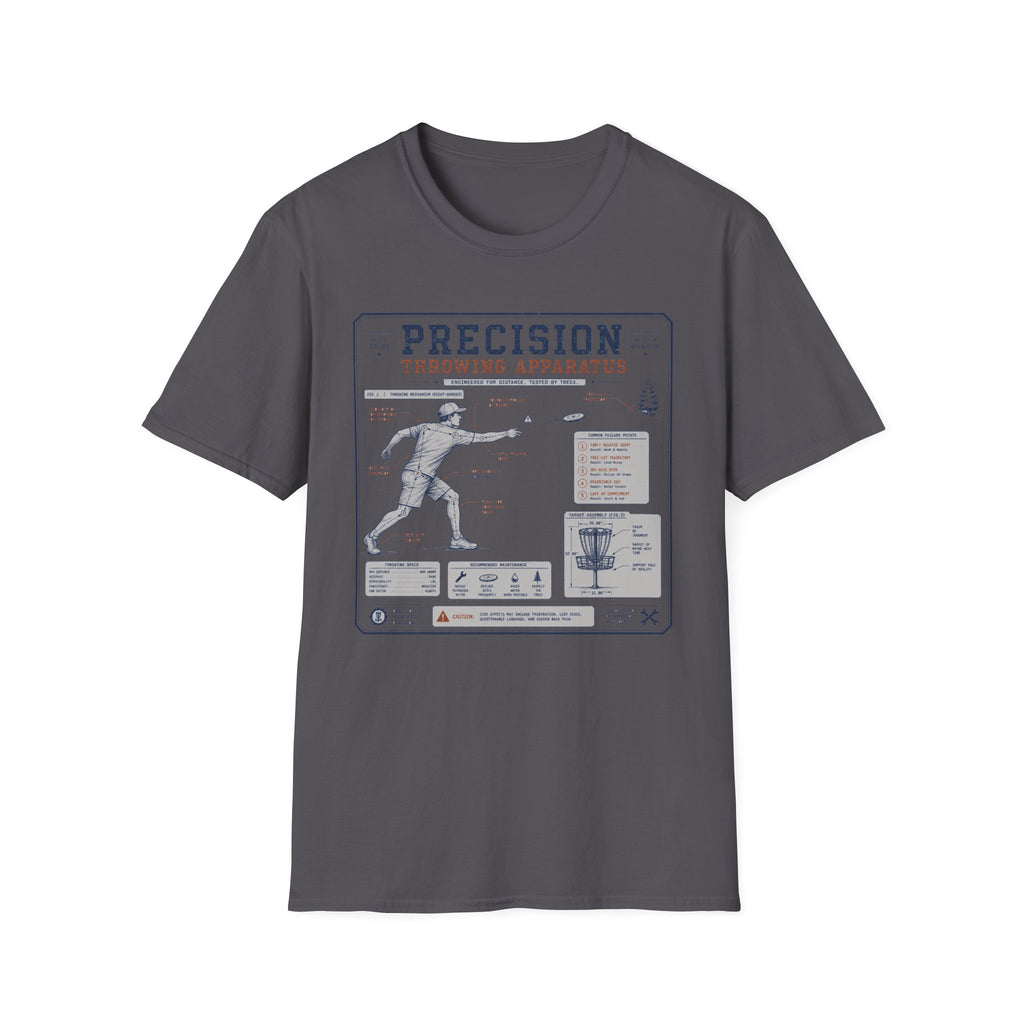 Precision Throwing Apparatus Vintage Disc Golf T-Shirt