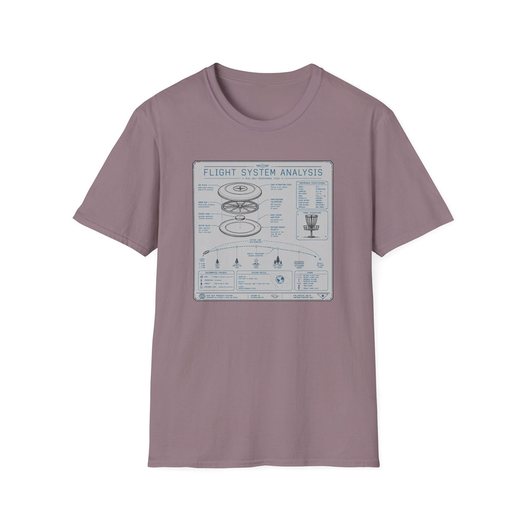 Flight System Analysis Vintage Disc Golf T-Shirt