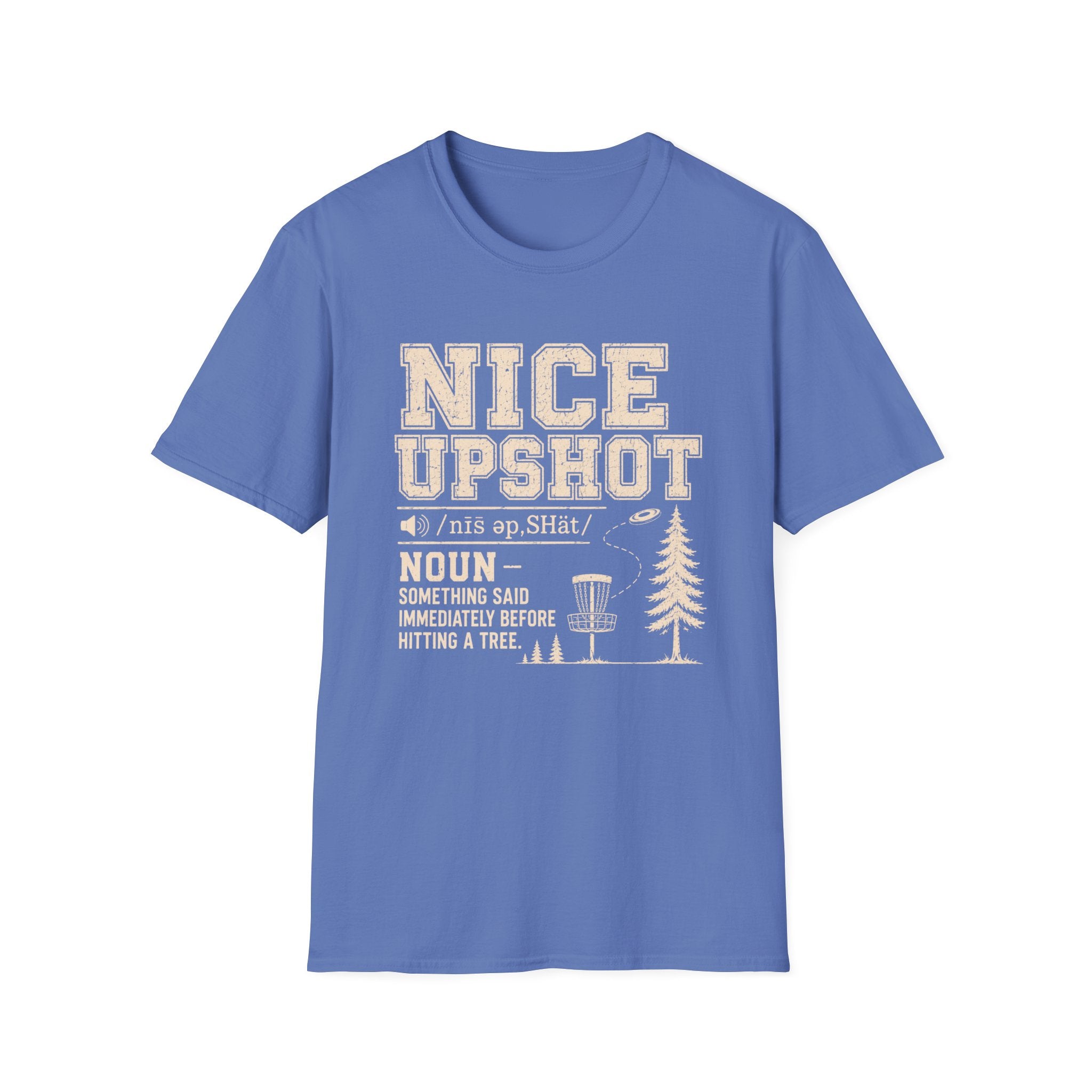 Nice Upshot Vintage Disc Golf T-Shirt