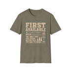 First Available Vintage Disc Golf T-Shirt