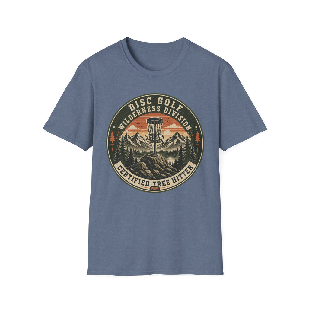 Disc Golf Wilderness Division Vintage Disc Golf T-Shirt