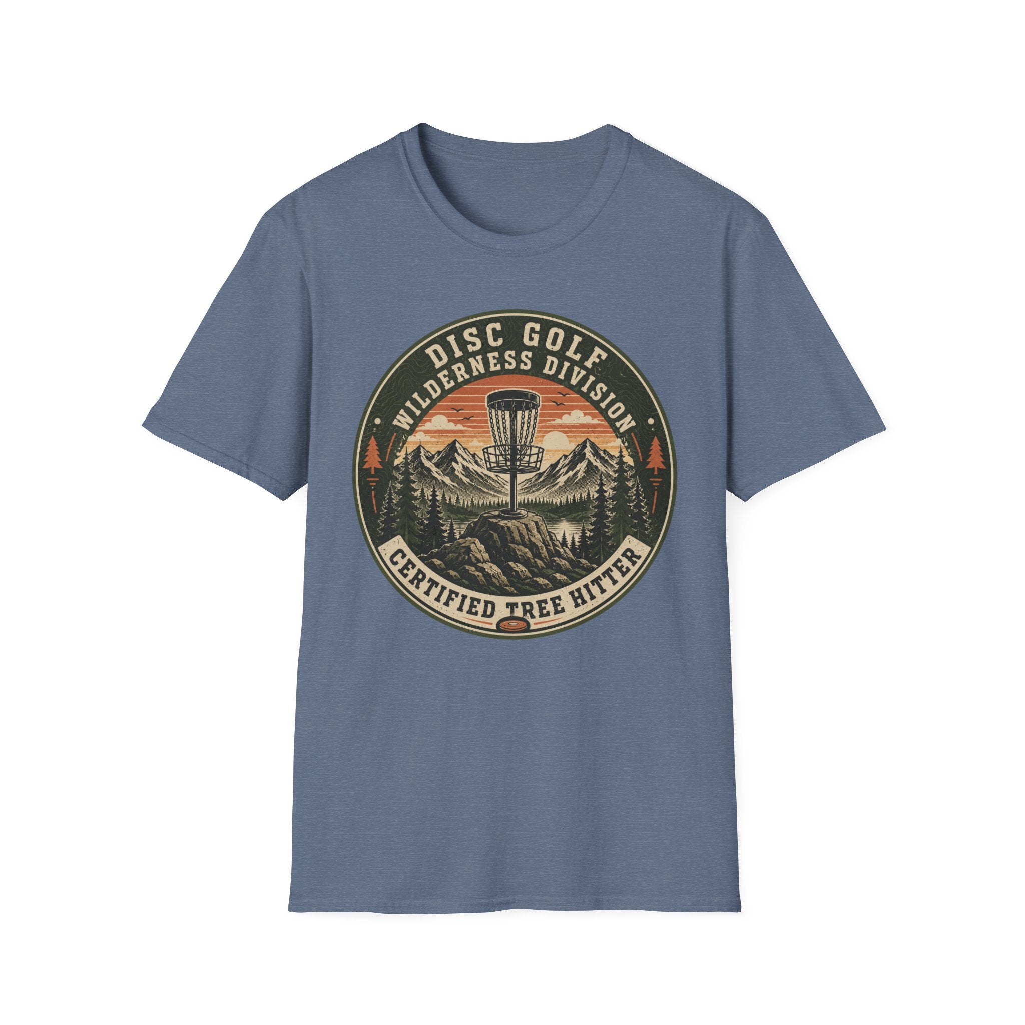 Disc Golf Wilderness Division Vintage Disc Golf T-Shirt