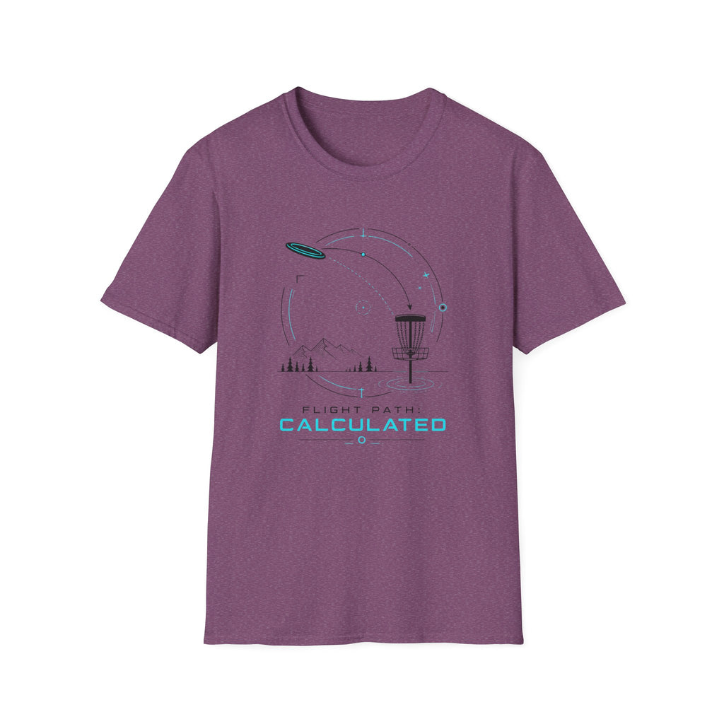 Flight Path Calculated Vintage Disc Golf T-Shirt