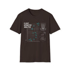 Flight Geometry Analysis Vintage Disc Golf T-Shirt