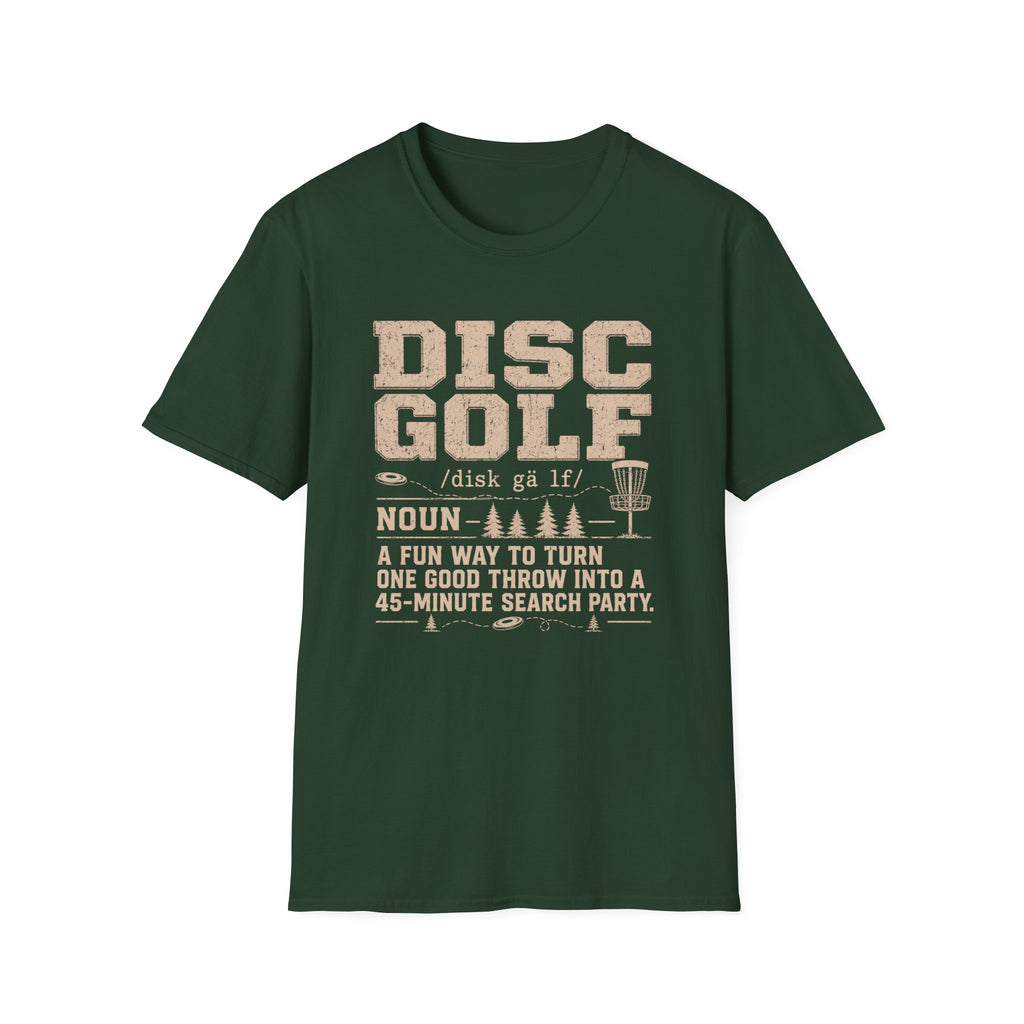 Disc Golf Definition Vintage Disc Golf T-Shirt