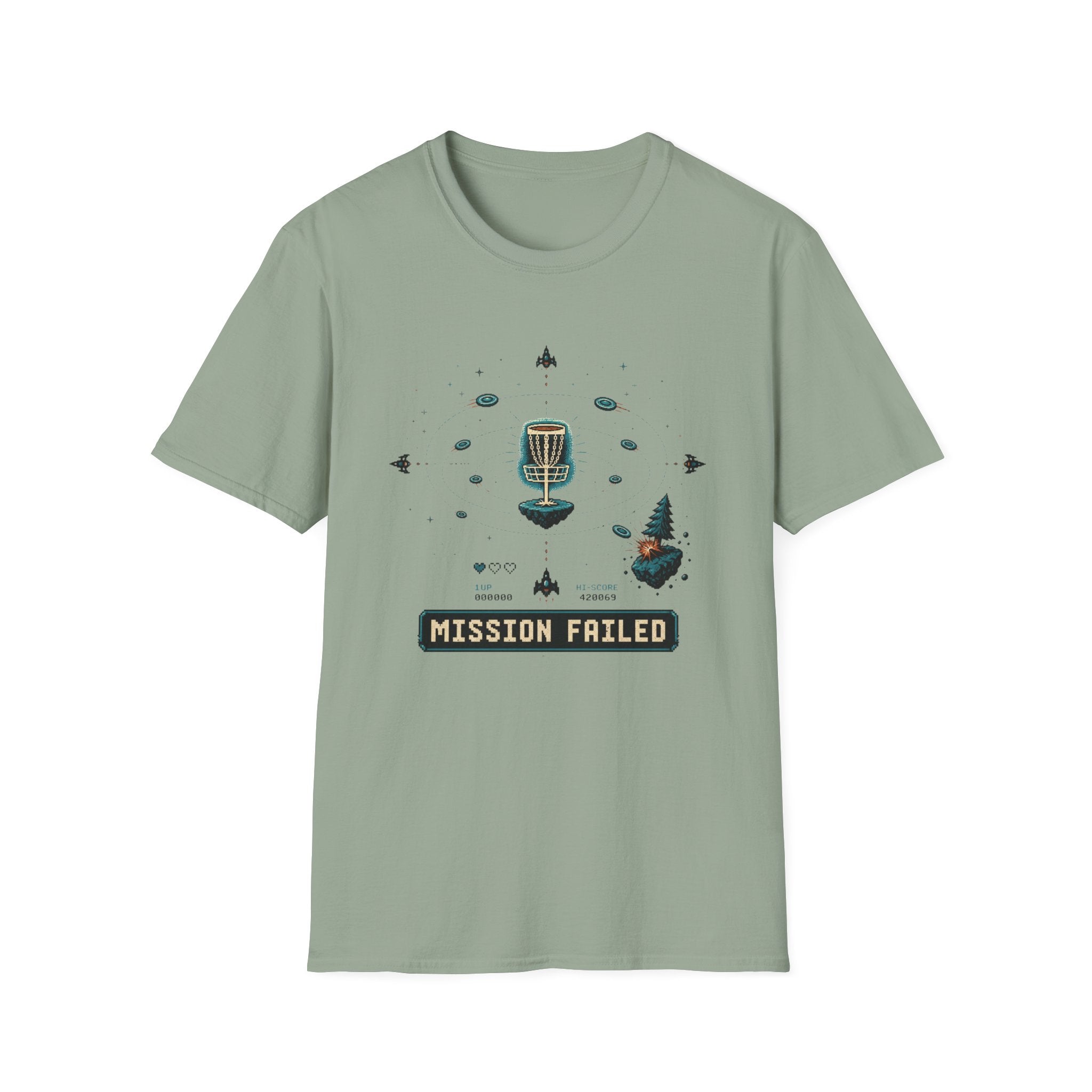 Mission Failed Vintage Disc Golf T-Shirt