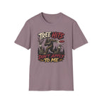 Tree Hits Don't Apply To Me Vintage Disc Golf T-Shirt