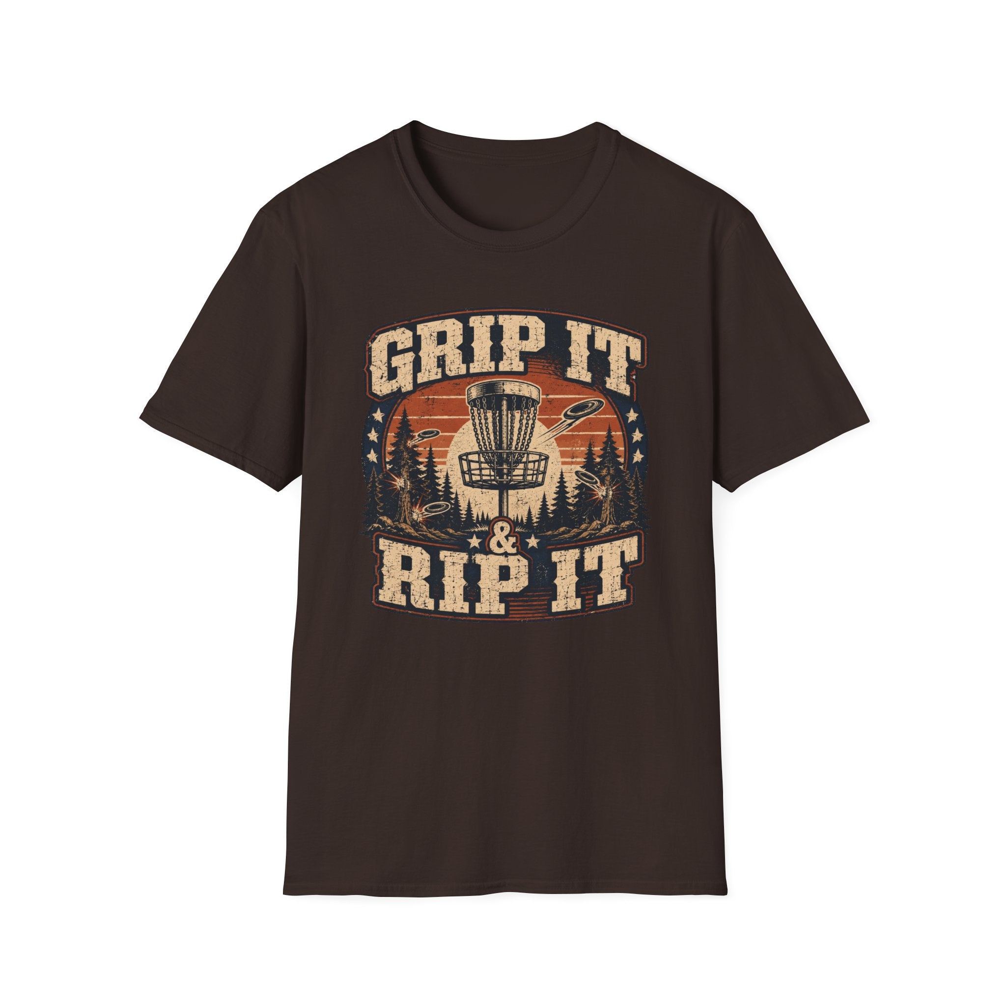 Grip It and Rip It Vintage Disc Golf T-Shirt