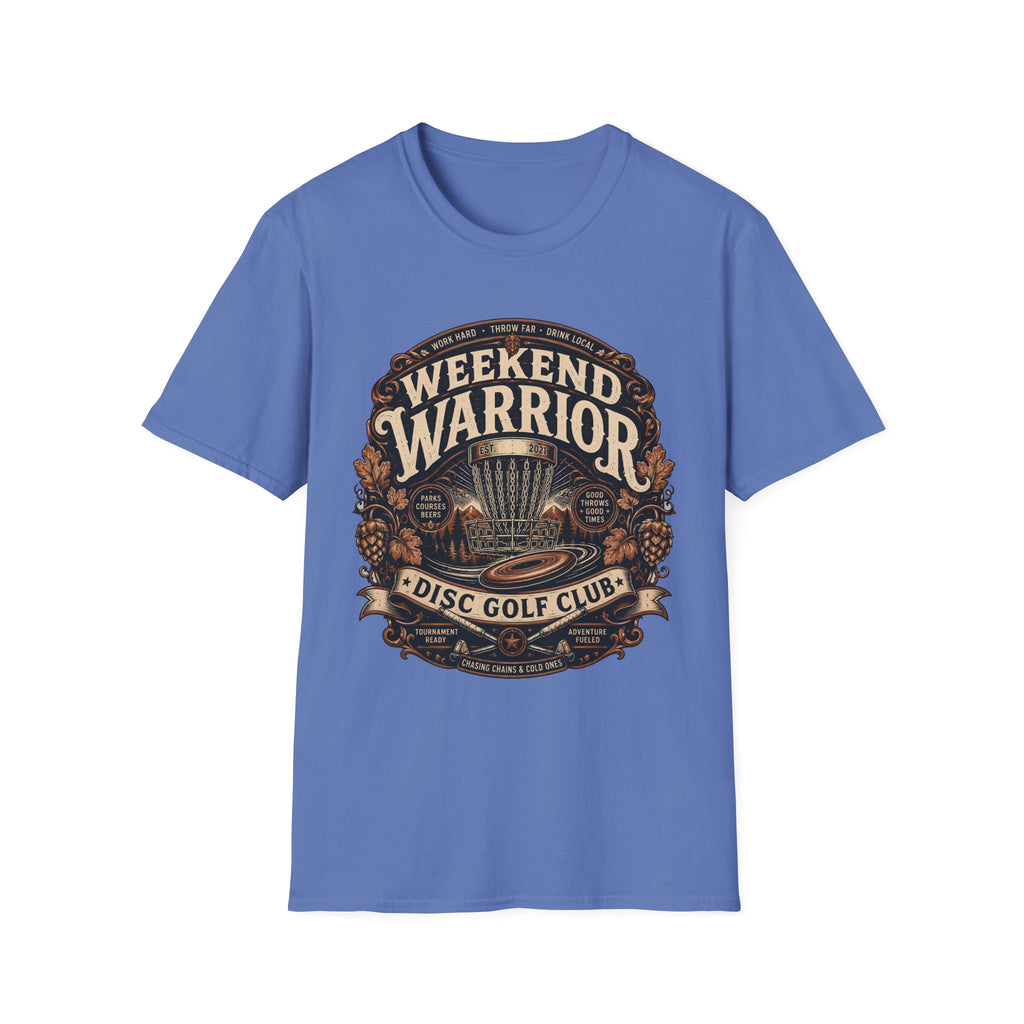 Weekend Warrior Vintage Disc Golf T-Shirt